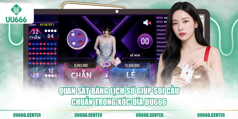 Xóc Đĩa UU666 - Soi Cầu Cực Chuẩn 4 quan-sat-bang-lich-su-giup-soi-cau-chuan-trong-xoc-dia-uu666